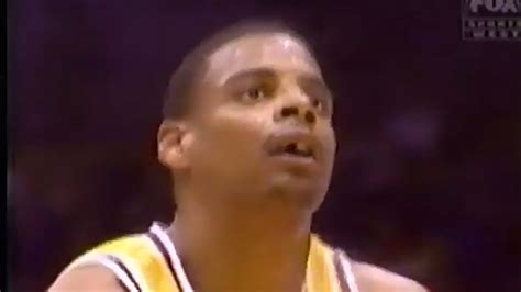 Mario Bennett Lakers 18pts 14rebs 4stls Vs Suns 1998 YouTube