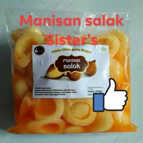 Jual Manisan Salak Khas Bogor Net Gr Shopee Indonesia