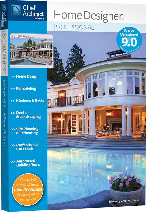 Chief Architect Home Designer Pro 9 0 PC DVD Amazon Co Uk Software