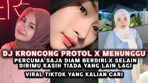 Percuma Saja Diam Berdiri X Selain Dirimu Kasih DJ KRONCONG PROTOL X