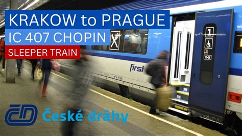 Trip Report Cesky Drahy Cd Sleeper Train Krakow To Prague Ic