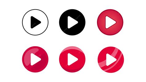 premium vector play button design