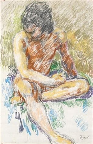 Seated Male Nude By Duncan Grant On Artnet