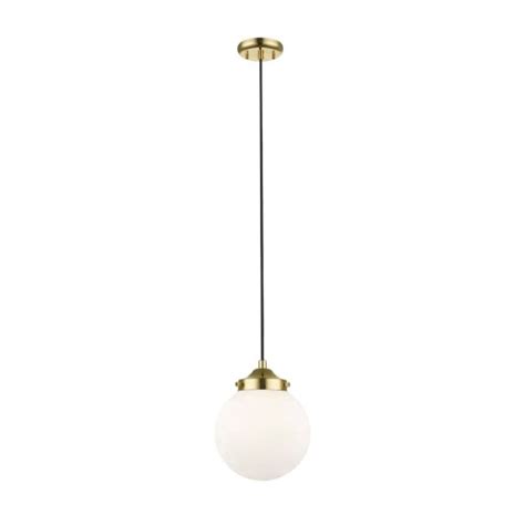 Lampa Wisząca Riano Zuma line 40W E27 Złoty Czarny Biały Metal