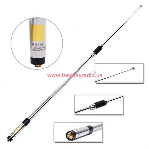 Harvest Rh Dual Band Mhz High Gain Sma Female Telescopic