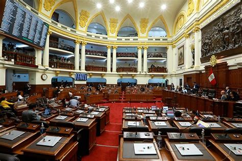 Congreso sesión del pleno para el adelanto de elecciones al 2023