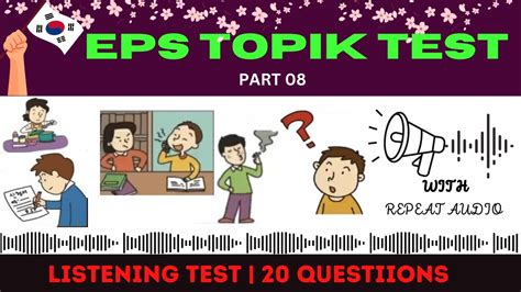 Eps Topik Test Korea Listening Test Part Questions