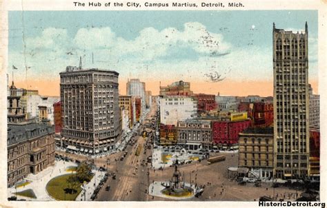 Campus Martius | Postcards — Historic Detroit