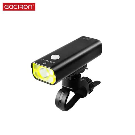 Gaciron Lumens Rechargeable Bike Front Light Full Aluminium Alloy