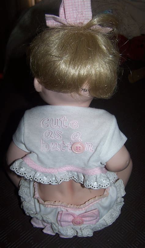 Vintage Ashton Drake All Bisque Doll Cute As A Button S Era