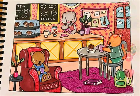 Bobbie Goods Cafeteria Colorido - Bobbie Goods Cafeteria | Bobbie goods padaria pintado, Inspiração de ...