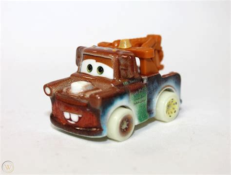 Disney Pixar Cars Mini Racers Ufm Mater Glows In The Dark New Without