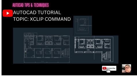 XCLIP COMMAND IN AUTOCAD YouTube