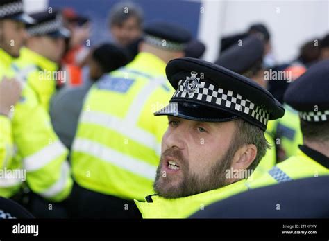 London Uk 14th Oct 2023 London Protest Thousands Attend Pro