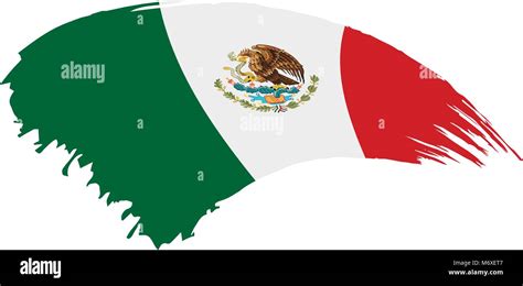 Mexican flag, vector illustration Stock Vector Image & Art - Alamy