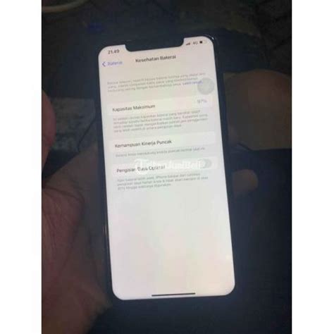 Hp Apple Iphone Xs Max Gb Bekas Icloud Aman Mulus Nominus Di Jakarta