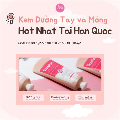 Kem D Ng Da Tay M Ng Vaseline Deep Moisture Hand Nail Cream