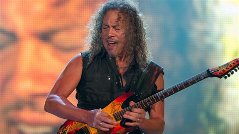 Kirk Hammett Finalmente Conoce A Su Héroe De La Guitarra Y Presume