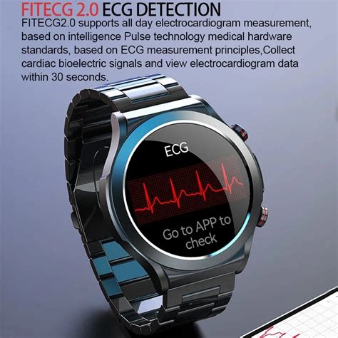 Ecg Ppg Laser Pulse Therapy Smartwatches New Blood Glucose Men