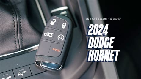 Remote Start 2024 Dodge Hornet How Tos Mac Haik Automotive Group Youtube