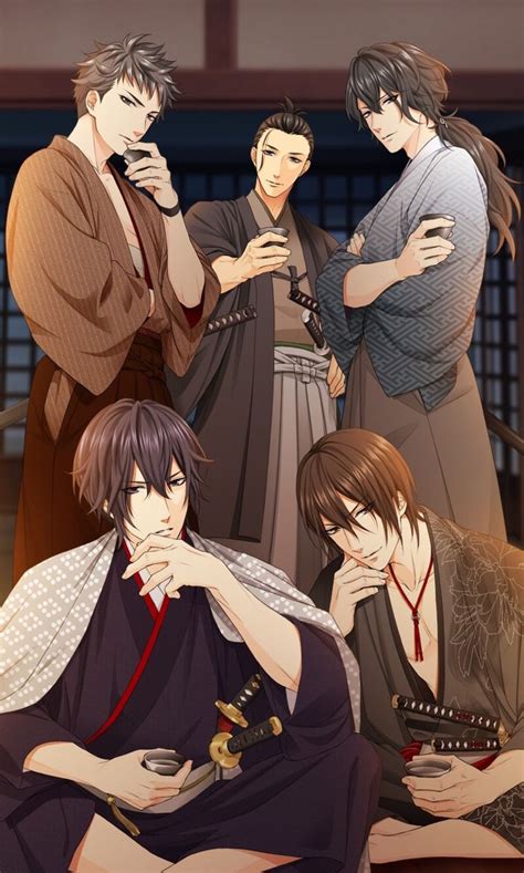 Era Of Samurai Code Of Love They Are So Cool Cute Anime Guys