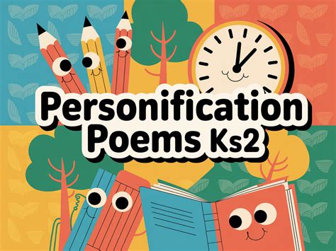 personification poems ks bringing objects  life