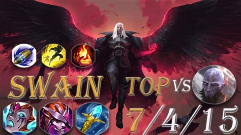 Swain Vs Ryze Top Swain W Burns Of Enemies Hp League Of