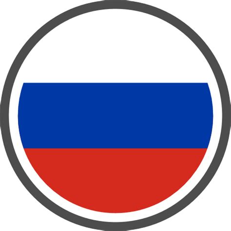 Russia Flag Round Circle Icon Png And Svg Vector Free Download