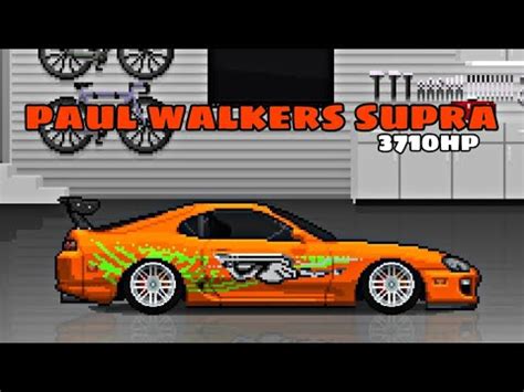 Pixel Car Racer Ff Paul Walkers Toyota Supra Mk Youtube