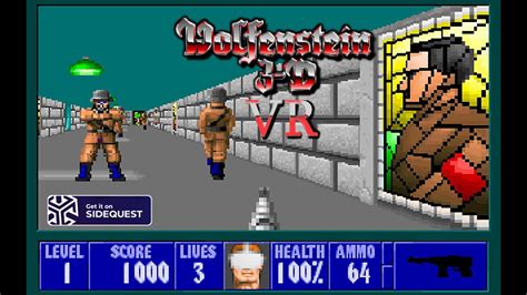 Classic Wolfenstein 3d In Full Vr Youtube