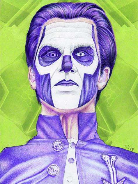 Imperial Violet Papa Drawing By Shawna Rowe Pixels