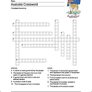 Australien Wordsearch Kreuzworträtsel und mehr Stuckismus de