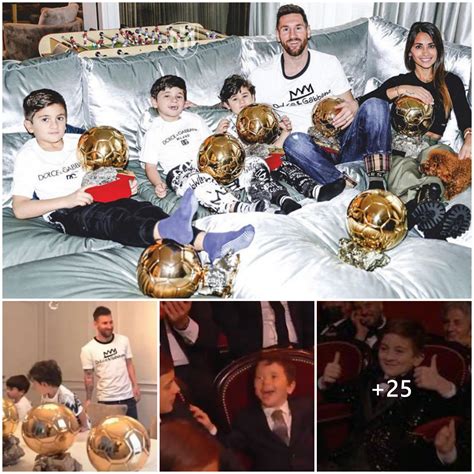 Adorable Reacci N Los Hijos De Lionel Messi Celebran Su Octavo Bal N