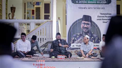 Terus Dorong Kemandirian Pesantren Menag Amanah Presiden Jokowi