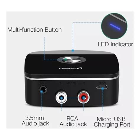 Mua Bộ Thu Bluetooth 5 0 Cho Loa Amply Cổng RCA 3 5mm cao cấp Ugreen