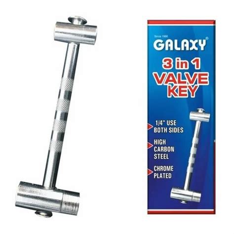 stainless steel galaxy valve key  piece   delhi id