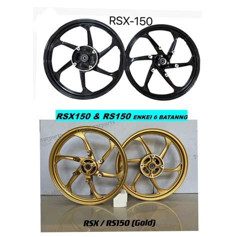 SPORT RIM Enkei 6 Batang 6L 6KAKI 6ZR PNP HONDA RS RSX RS150 RSX150