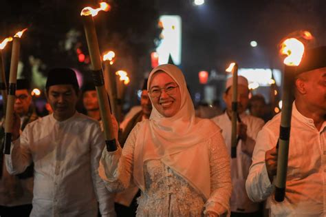 Pawai Obor Menyambut Tahun Baru Islam Muharam Hijriah Prokompim