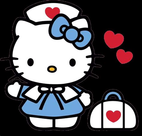 kitty nurse clip art