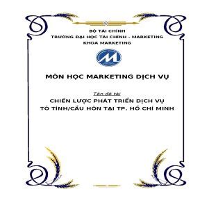 CHƯƠNG 1 CƠ SỞ LÝ LUẬN VỀ MARKETING DỊCH VỤ Tài liệu text