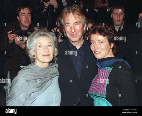 Emma thompson alan rickman hi-res stock photography and images - Alamy