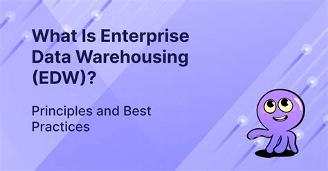 What Is Enterprise Data Warehouse Edw Complete Guide Airbyte