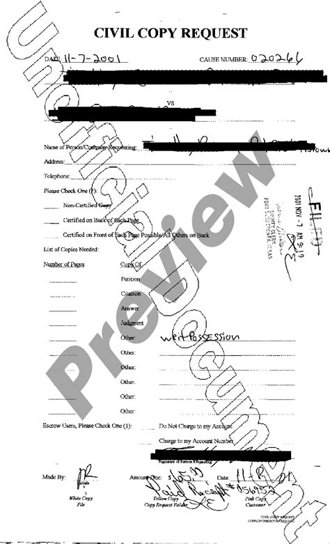 Pasadena Texas Writ Of Possession Us Legal Forms