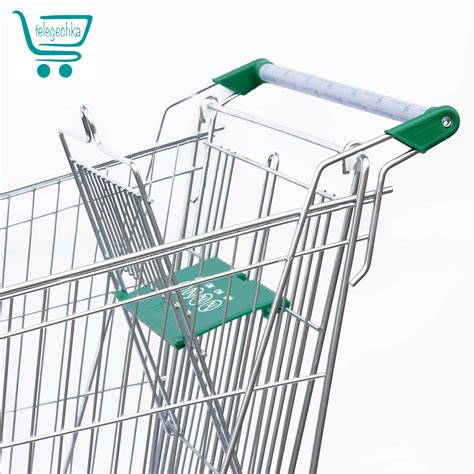 Покупательская тележка для супермаркетов на 210 литров М — Тележечка