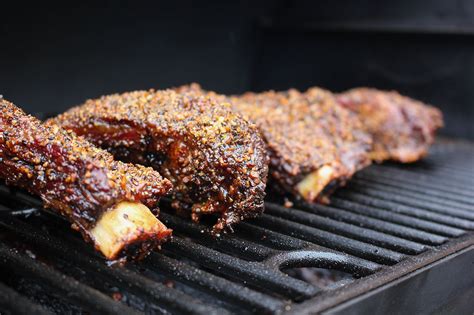 Smoked Beef Back Ribs Smoked On Louisiana Grills Black Label 1200