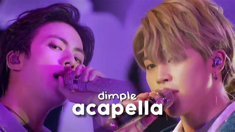 BTS - Dimple | Acapella - YouTube