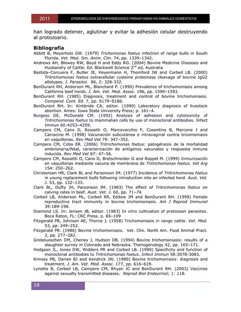 Epidemiologia De Enfermedades Parasitarias En Animales Domesticospdf