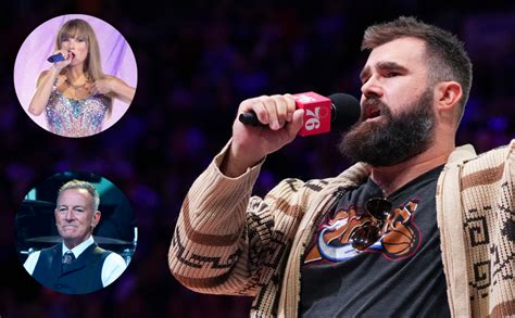 Jason Kelce Boldly Compares Taylor Swift to Bruce Springsteen - Parade