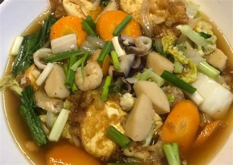 Resep Sapo Tahu Sayuran Resep Resep Sapo Tahu Sayuran Oleh Kueresep