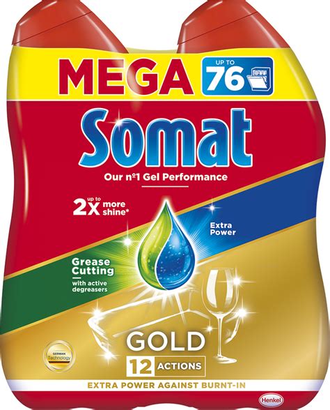 Somat Gold Gel Antigreasse D Vek X Ml Duopack Patro Cz